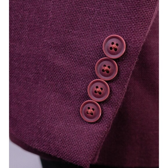 Nautica Men's 44R Sports Coat Jacket Blazer Polyester Blend Two Button Casual - Picture 8 of 15